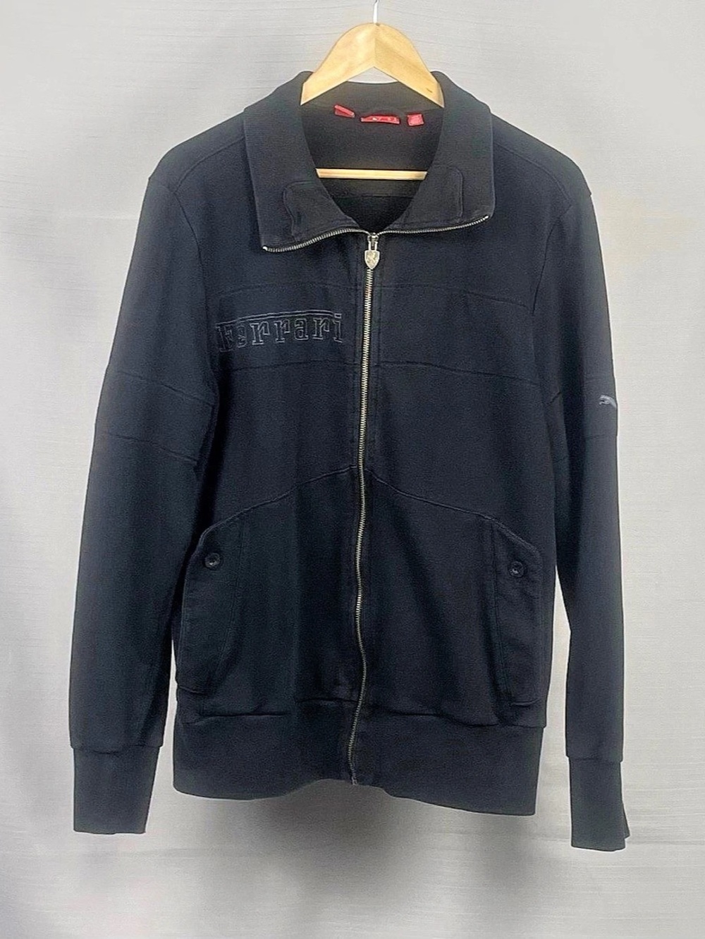 Puma Scuderia Ferrari Black Zip Track Jacket Official M